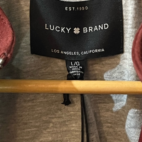 Red suede jacket - Picture 9 of 9